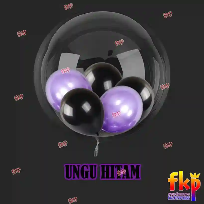 Hitam - Ungu